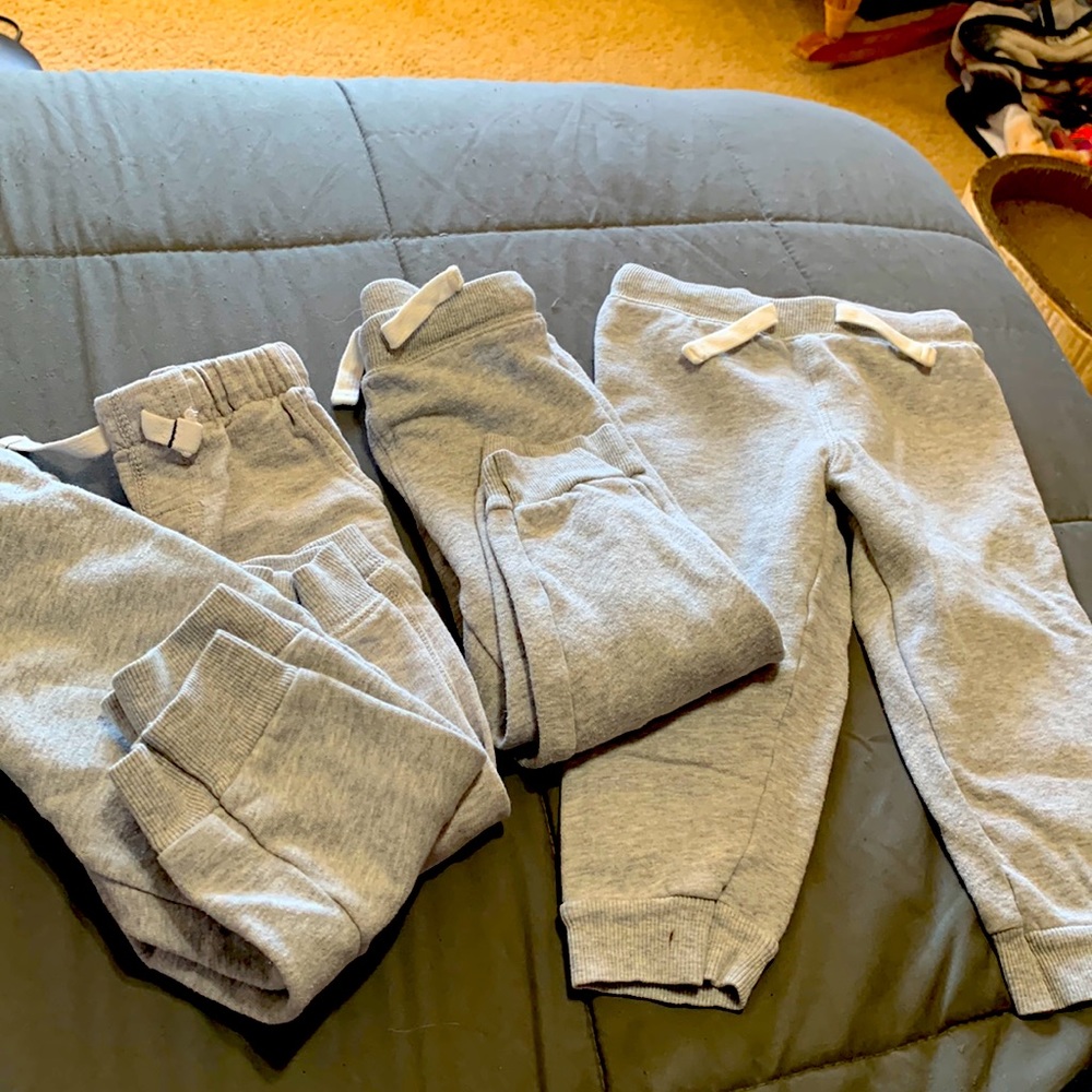 Carter’s grey joggers